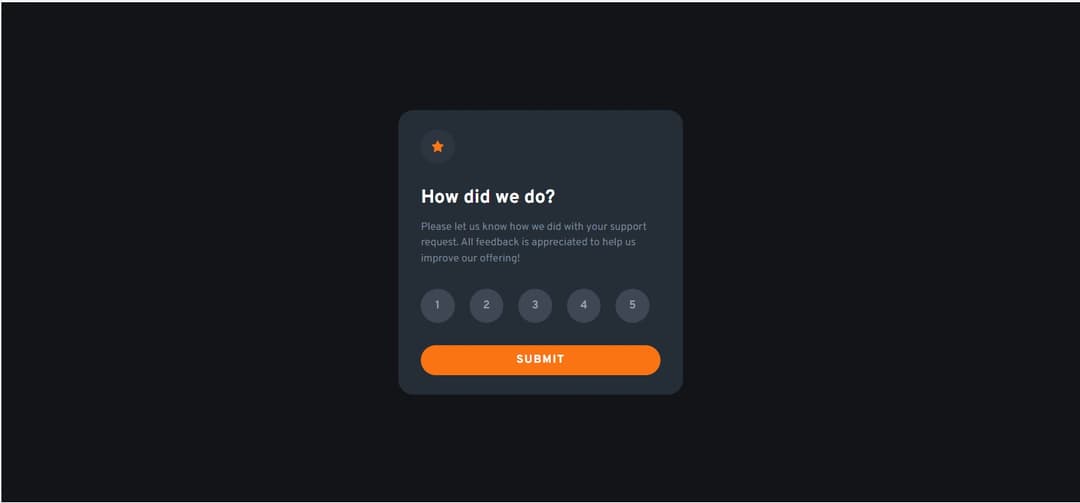 screenshot Interactive Rating desktop view image